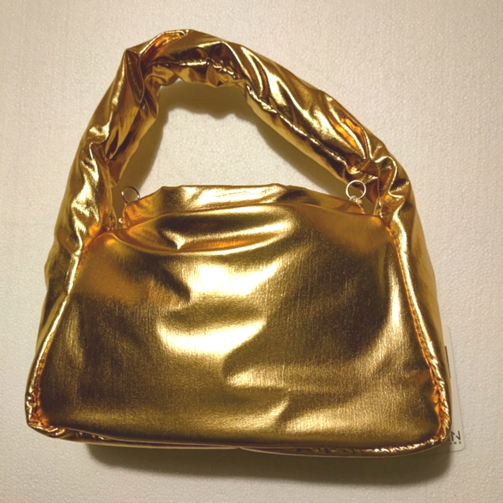 New Gold Urban Expressions wrist/shoulder bag